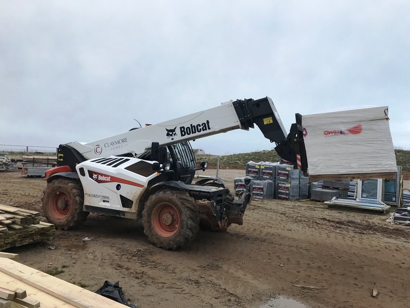 Claymore Homes Purchases Six Bobcat 18 m Telehandlers
